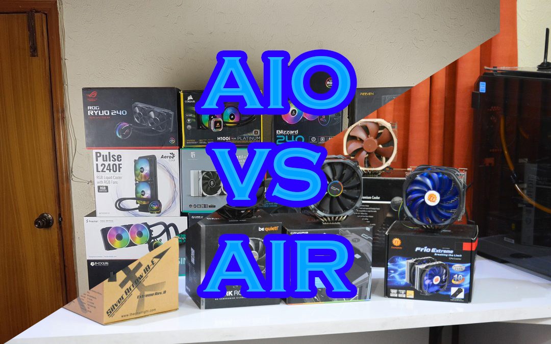Air Coolers vs AIO Coolers 240mm –  Which one really is better?