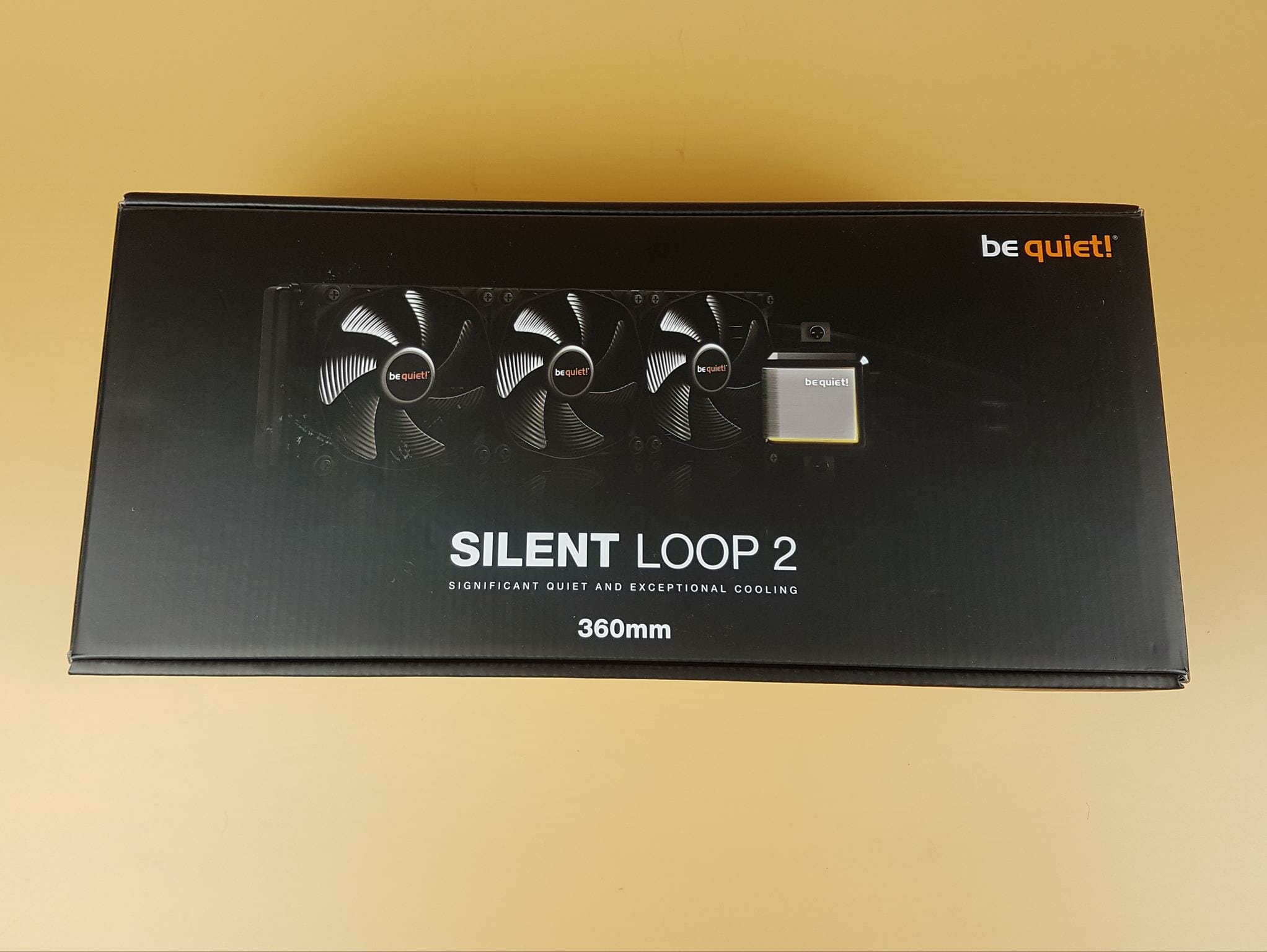 be quiet! Silent Loop 2 360 AIO Specifications box
