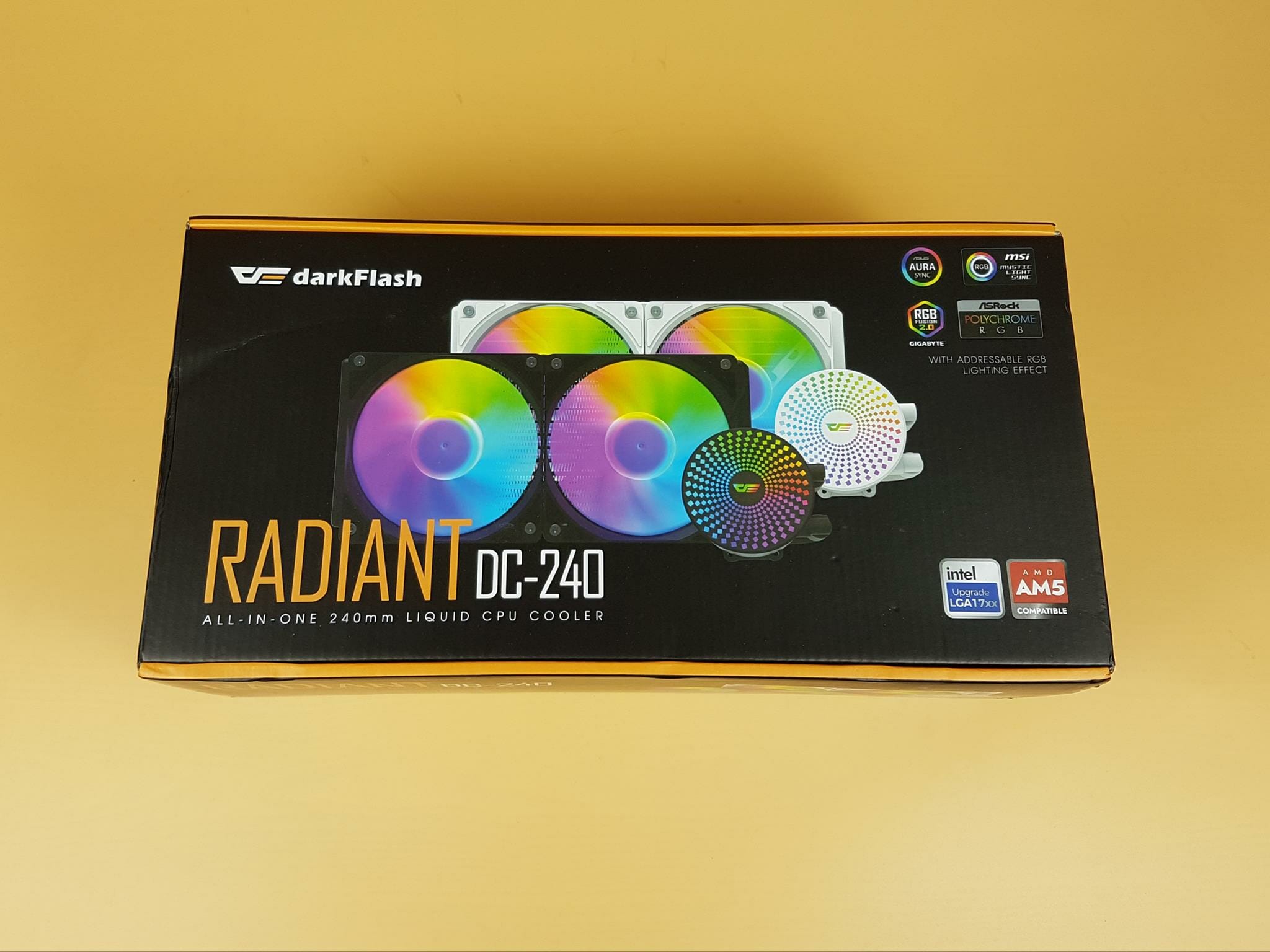darkFlash Radiant DC24 ARGB Packing Box 1